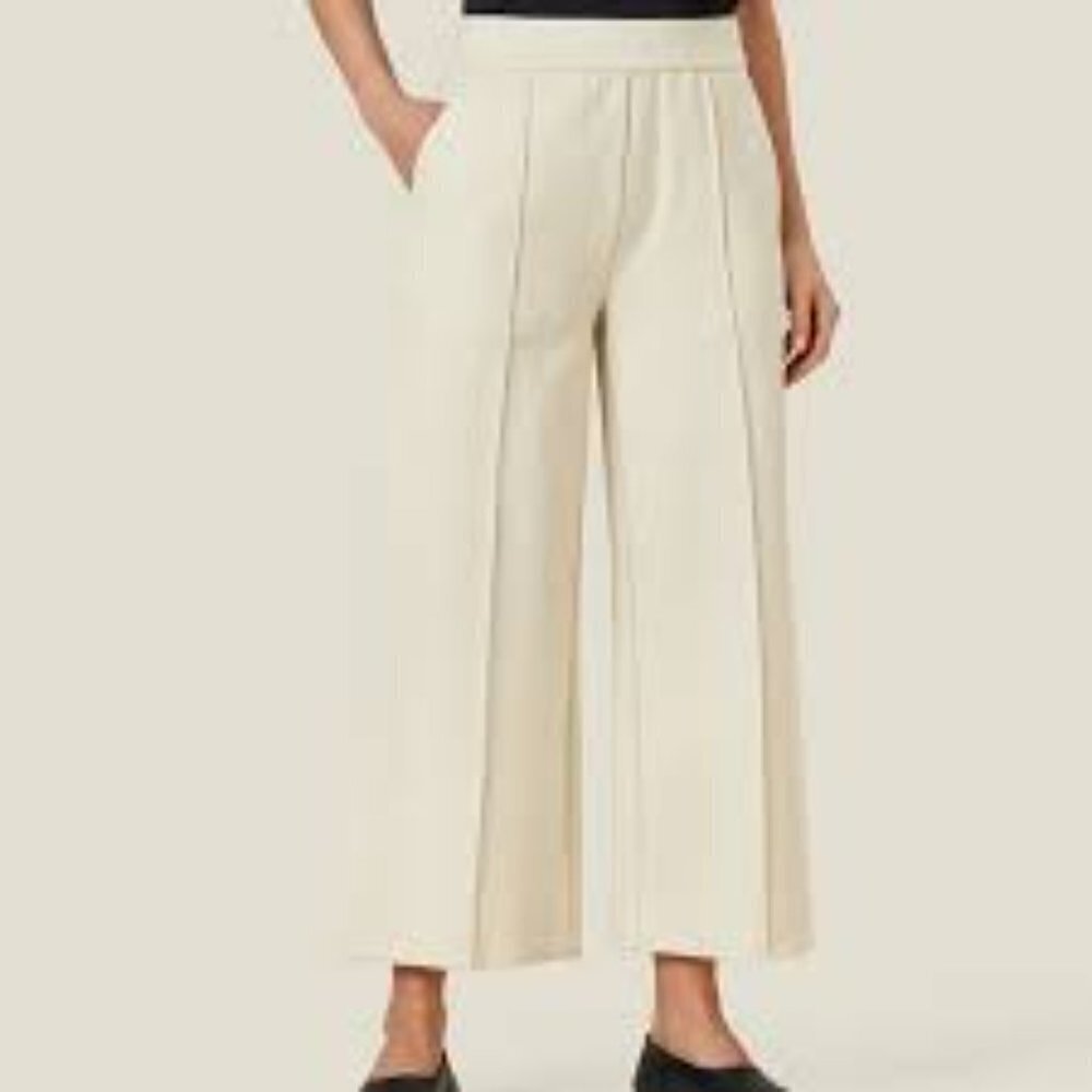 ✅ NWT MASAI‎ PIANA CULOTTE CREAM WITH POCKETS SIZE MEDIUM RETAIL $158